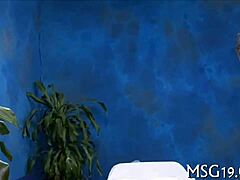 cute masseuse shows off her body in this relaxing session