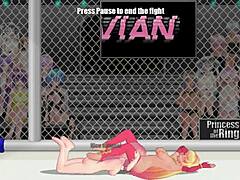 Princess Wrestling Lesbian Street Fight Catfight