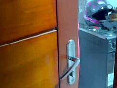 horny neighbor with big ass cheats with plumber.