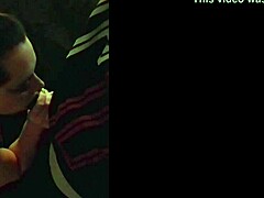 Amber has a warm mouth for rookie cameraman