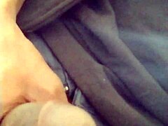 Just home from work, fantasizing about girlfriend wife with dry masturbation leading to slow moist cum