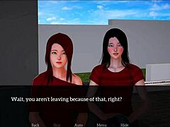 in my new family, the redhead teen with small tits is getting involved