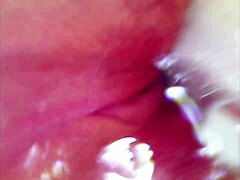 Real Pussy Orgasm Contractions with Sperm in Juice Under Microscope!