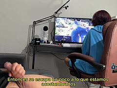 Brazilian Amateur Risks Showing Monster Cock To Femdom Latina With Natural Small Tits