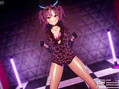 yuka's dynamic hip swing dance with big tits