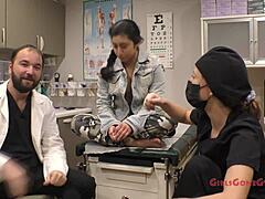 Jasmine Rose undergoes an emotional immigration physical backstage.