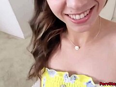 Petite Stepsister Kourtney Rae Banged By Stepbrother After Cheating At Scrabble?