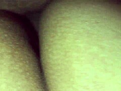 Mexican Curvy Brunette Wife's Fat Ass