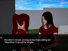 in my new family, the redhead teen with small tits is getting involved