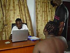 My wife seduced the manager with her bbw body and big tits