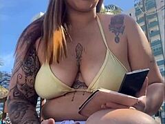 im horny at the beach, flashing for guys