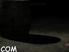 Blindfolded And Gagged Angel Gets Her Twat Shovelled With Toy!