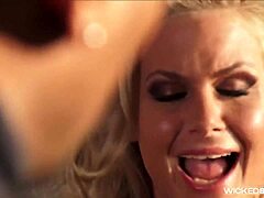 Blonde Phoenix Marie in Avengers parody scene