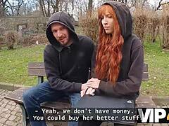 Vip4k My Big Natural Tits Deserve A Better Boyfriend, Cheating With Friend's Cock In Public Shaved Pussy