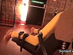 sonia cheating british lady huge tits lingerie.