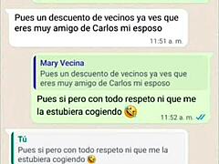 Look at Doña Mary in those leggings, what an ass