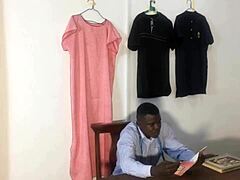 In Fake Tailor Shop, I Let Him Fuck Me With Big Dick To Finish Work On Time