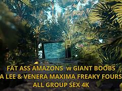 sofia lee, cute brunette babe with natural tits, bends over for attention.