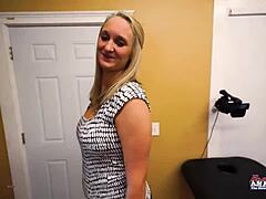 Cute Blonde Breanna Sucks a Cock and Gets Her Pussy and Butt Hole Fucked