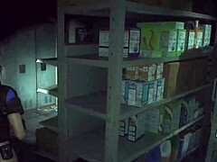 Busty Super Cop Claire Redfield Shows Off Her Massive Tits