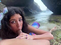 Mermaid Gets Legs On Island