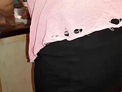 i secretly masturbate next to my stepmom in the kitchen, risking it all