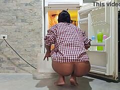 My Neighbor Was Cleaning Without A Thong!