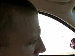 A hot cop pulls over a guy for doggy style