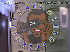 Monica shows tits and sucks huge load