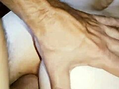 Nice milf gets amateur anal from behind