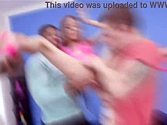 little chloe balls deep dap dp manhandle rough sex gapes creampie swallow