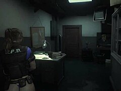 Busty Super Cop Claire Redfield Shows Off Her Massive Tits