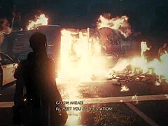 Busty Super Cop Claire Redfield Shows Off Her Massive Tits