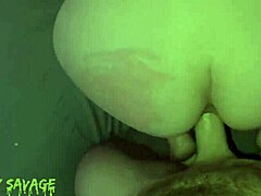big ass milf takes huge cumshot in pov doggy style