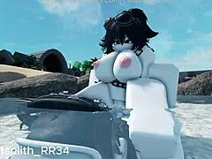 Passionate wet sex with cumslut