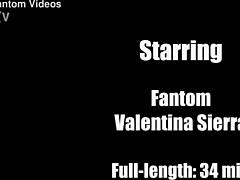 Valentina Sierra, the sexy milf, gets fucked upside down in her homemade scene.