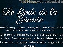 Le Gode De La Géante - French Audio Joi Macrophilia