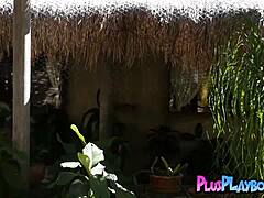 Sexy black big tits milf autumn lynn and latina mia valentine posed naked