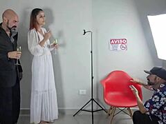 Bride betrays husband with photographer.