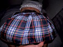 hermanastro me da una leccion antes de ir a la escuela con su gran verga.