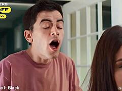 i join sara blonde for a wild group blowjob at brazzers