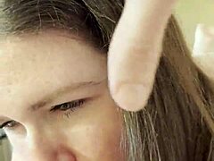 Poppy cohen sucks monster cock pov 😍 big tits bouncing.