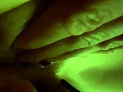 with submissive blonde, he eats pussy like a pro