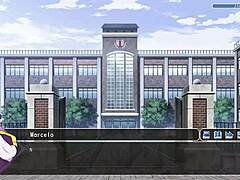 jogando after class with furry in classroom