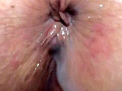 Sabrinafoxy stönar, fyll min arsle med sperma precis som jag längtar efter.