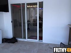 Alyssia Vera makes a naughty deal with Leo Valentino. Hot MILF POV action.