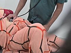 Indian Doctor CHECKS Lady Patient In Clinic