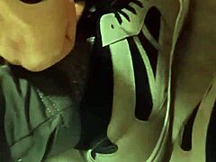 friend has fun trashing my sneakers