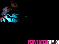 Sneaking Into Stepsister's Bedroom For Sex In Fucked Up Family