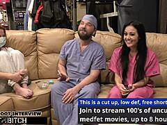 Become Nurse as Blaire Celeste Feels Jizzcasso Blast